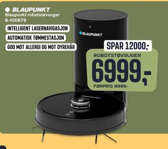 Skousen Blaupunkt robotstøvsuger b-100679 tilbud