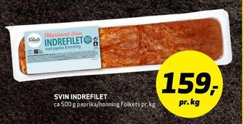 Bunnpris Svin indrefilet tilbud