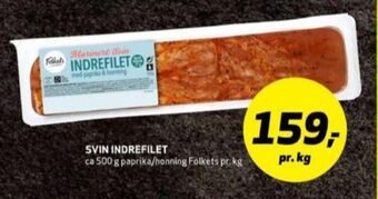 Bunnpris Folkets indrefilet tilbud