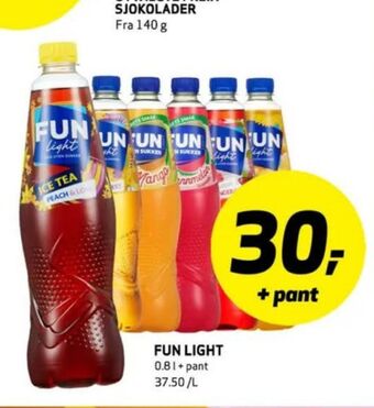 Bunnpris Fun light saft tilbud