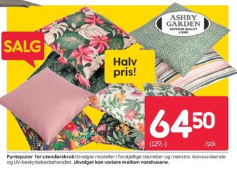 Rusta Ashby garden pute tilbud