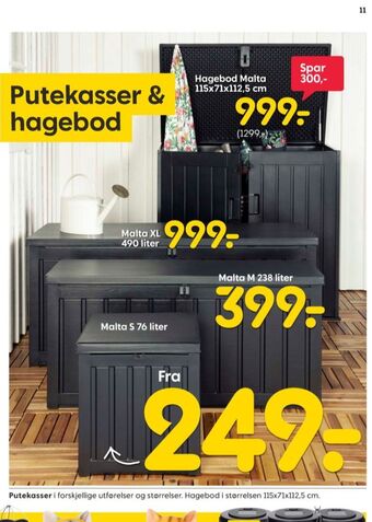 Rusta Ukjent putekasse tilbud