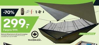 XXL Sport Mackenzie hiking hammock with tarp 2,0, hengekøye tilbud