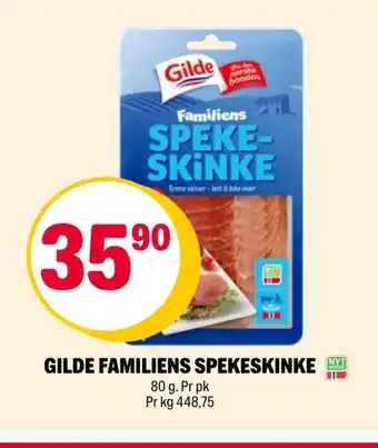 Coop Extra Gilde familiens spekeskinke tilbud
