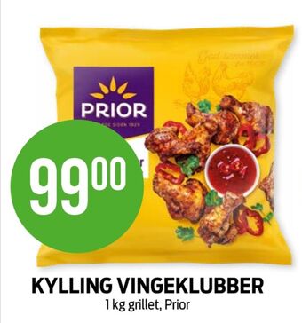 Kiwi Prior kyllingklubber tilbud