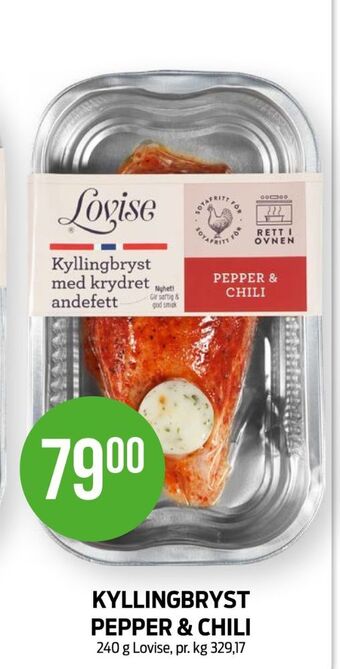 Kiwi Lovise kyllingbryst tilbud