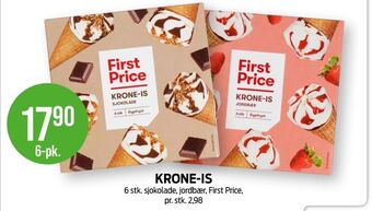Kiwi First price isvafler tilbud