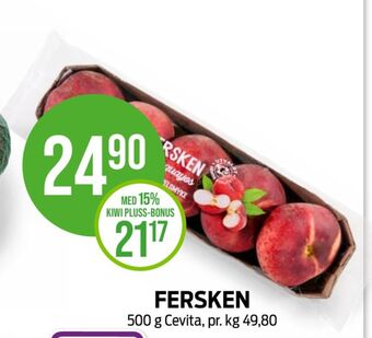 Kiwi Cevita fersken tilbud