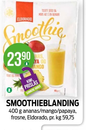 Kiwi Eldorado smoothieblanding tilbud