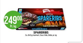 Kiwi Gilde spareribs tilbud