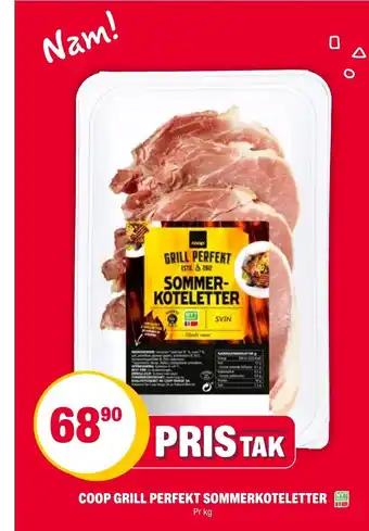 Coop Extra COOP GRILL PERFEKT SOMMERKOTELETTER NYT tilbud