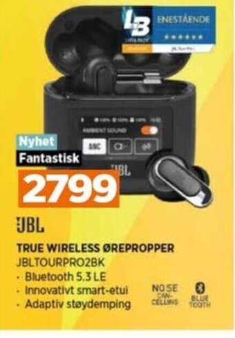 POWER JBL TRUE WIRELESS ØREPROPPER tilbud