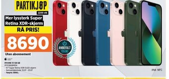 POWER IPHONE 13 128 GB IP13128GBMDN tilbud