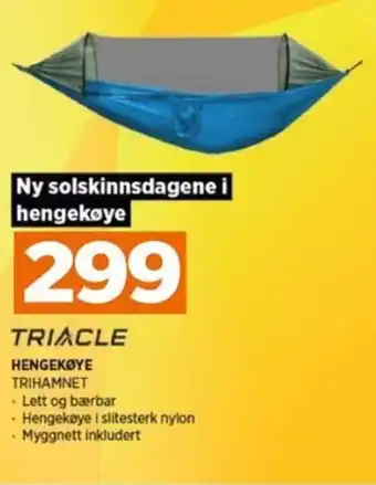 POWER TRIACLE HENGEKØYE TRIHAMNET tilbud
