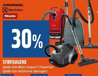 Coop Obs STØVSUGERE tilbud