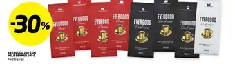 Bunnpris EVERGOOD 250 G OG HELE BØNNER 500 G Fra 250 g pr. pk tilbud