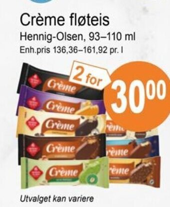 Joker Crème fløteis tilbud