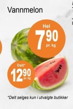 Joker Vannmelon tilbud
