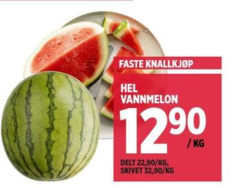 Jacobs Hel vannmelon tilbud