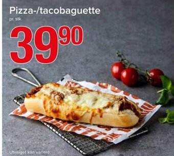 Spar Pizza-/tacobaguette tilbud