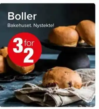 Spar Boller Bakehuset. Nystekte! tilbud