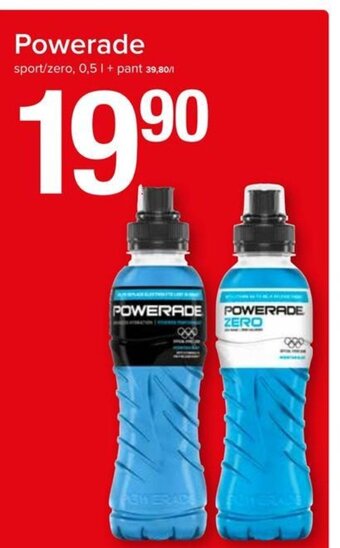 Spar Powerade tilbud