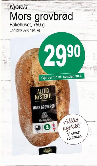Joker Mors grovbrød tilbud