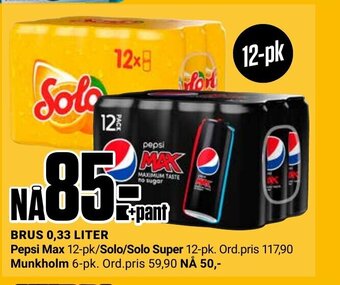 Europris BRUS 0,33 LITER tilbud