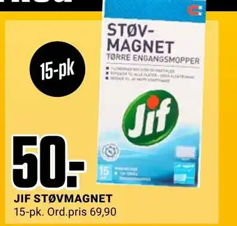 Europris JIF STØVMAGNET 15-pk. tilbud