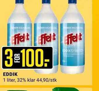 Europris EDDIK 1 liter, 32% tilbud