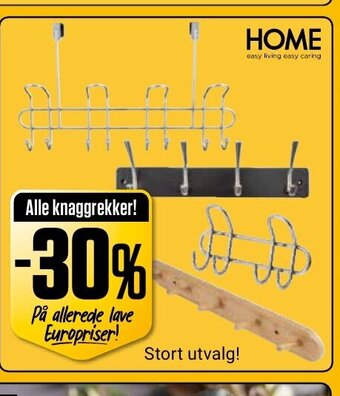 Europris Alle knaggrekker! tilbud