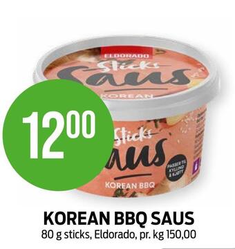 Kiwi Korean bbq saus tilbud