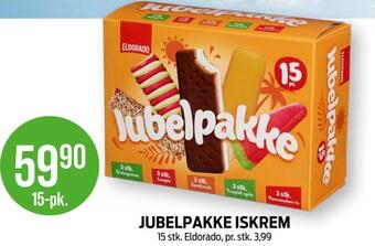 Kiwi Jubelpakke iskrem tilbud