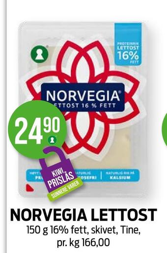 Kiwi Norvegia lettost tilbud