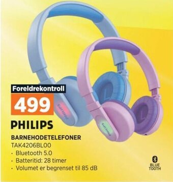POWER PHILIPS BARNEHODETELEFONER tilbud