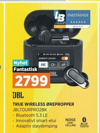 POWER JBL TRUE WIRELESS ØREPROPPER tilbud