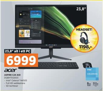 POWER Aspire c24 aio tilbud