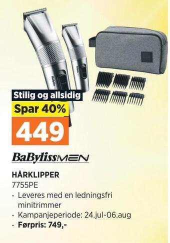POWER Hårklipper tilbud