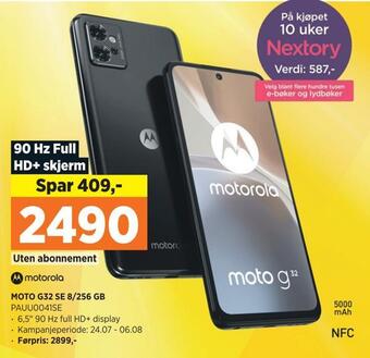POWER Moto g32 se 8/256 gb tilbud