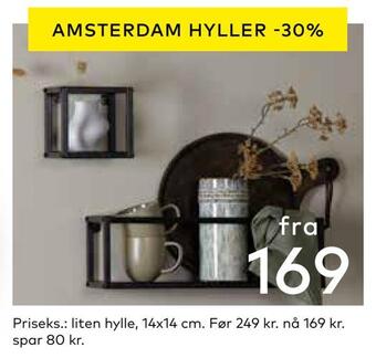 Skeidar Liten hylle tilbud