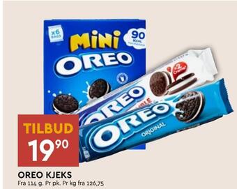 Coop Mega Oreo kjeks tilbud