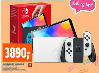 Coop Obs Nintendo switch™ konsoll oled tilbud