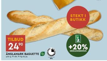 Coop Mega Änglamark baguette tilbud