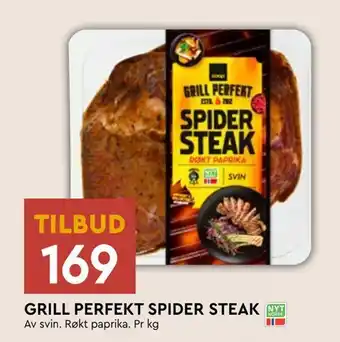 Coop Mega Grill perfekt spider steak tilbud