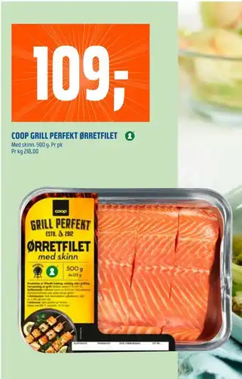 Coop Obs Coop grill perfekt ørretfilet tilbud