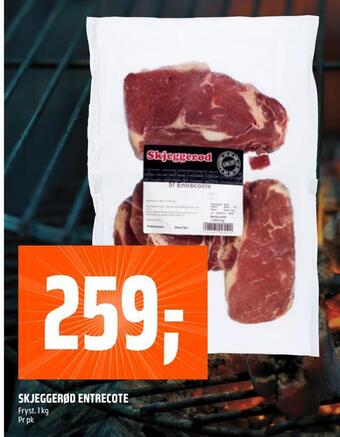 Coop Obs Skjeggerød entrecote tilbud