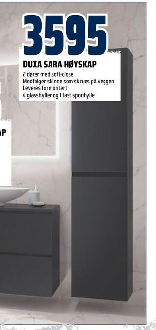 Obs Bygg Duxa sara høyskap tilbud