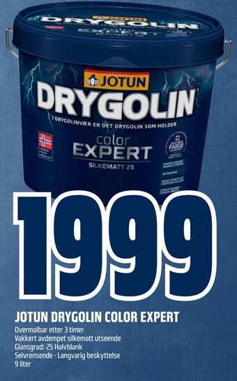 Obs Bygg Jotun drygolin color expert tilbud