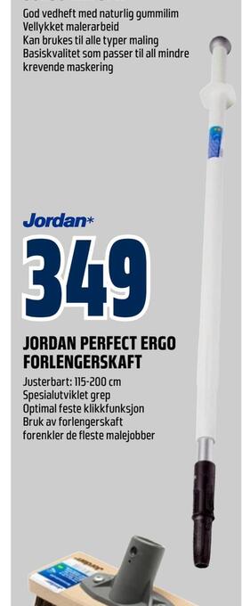 Obs Bygg Jordan perfect ergo forlengerskaft tilbud