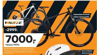 XXL Sport White xc 290 pro deore 1x11, terrengsykkel, dame/herre tilbud